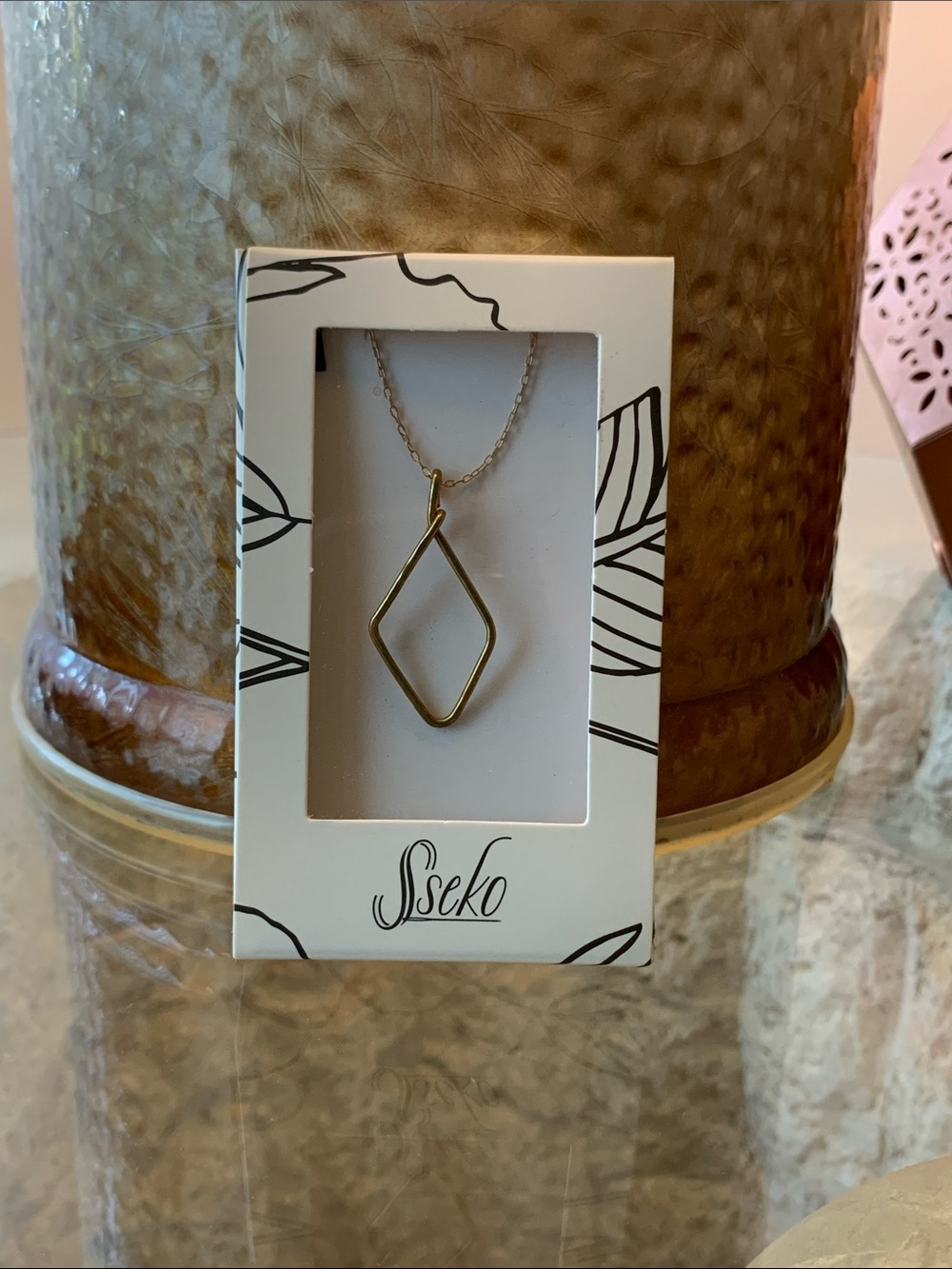 Sseko Diamond Shape Necklace